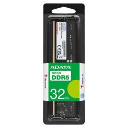 Memoria RAM ADATA, DDR5 32GB UDIMM 5600MHz. NP. AD5U560032G-S