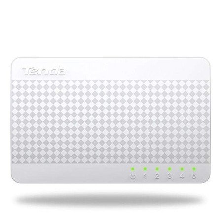 Switch tenda 5 puertos 10/100 desktop plug and play