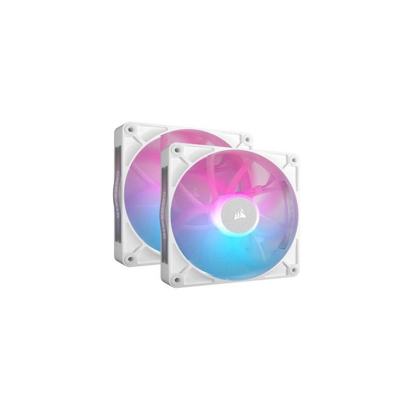 Ventilador Corsair cue link, 140mm, blanco, gamer, kit