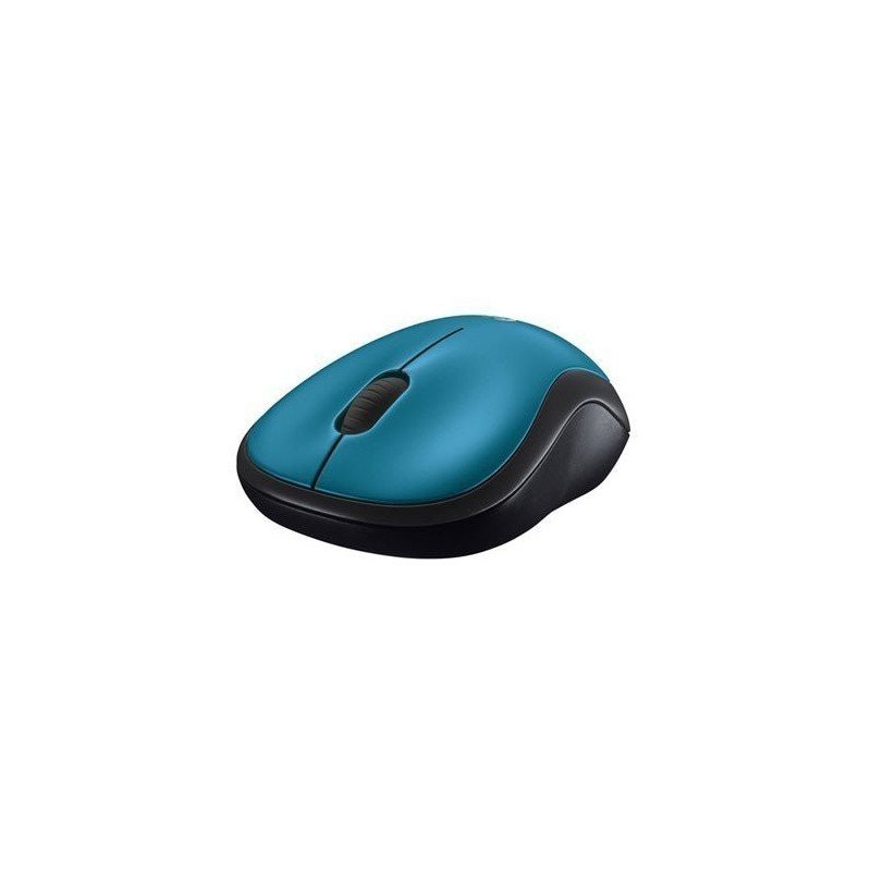 Mouse Logitech M185 blue óptico inalámbrico mini receptor USB PC/Mac/Chrome