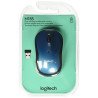 Mouse Logitech M185 blue óptico inalámbrico mini receptor USB PC/Mac/Chrome