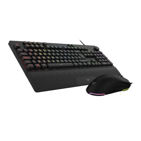 Combo Balam Rush KTM777 mouse/teclado RGB/anti-ghosting/negro