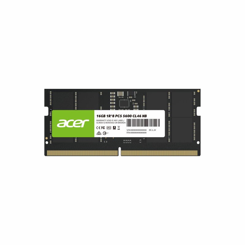 RAM Acer SD200 laptop DDR5 16GB 5600 MHz 1.1v