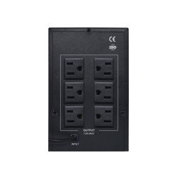 UPS de 1500VA/900W, Línea Interactiva, Entrada y Salida de 110 Vac a 1