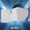 Gabinete Acteck MT Kioto GC220F/Mb m-ATX/ ATX 500/USB/blanco