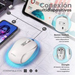 Mouse Inalámbrico 2.4hz Optimize Trip Pro MI580 Advanced Series Conexi