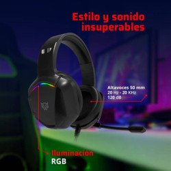 Headset Gaming Alámbrico Orphix II HS699 Balam Rush Azender Series Son