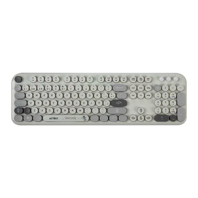 Kit Acteck creator chic k-colors MK485, inalámbrico, multimedia, dongl