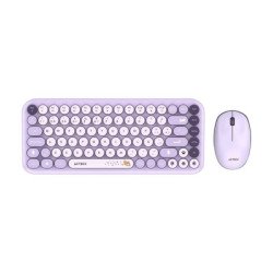 Kit Acteck creator chic k-colors MK480, teclado y mouse, inalámbrico, 