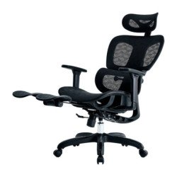 Silla Acteck ergonómica flux pro EC757, malla + pp + nylon, pistón cla