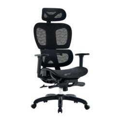 Silla Acteck ergonómica flux pro EC757, malla + pp + nylon, pistón cla