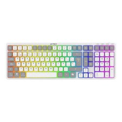 Teclado inalámbrico RGB techno pro TI790 Acteck elite series iluminaci