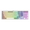 Teclado inalámbrico RGB techno pro TI790 Acteck elite series iluminaci