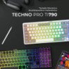 Teclado inalámbrico RGB techno pro TI790 Acteck elite series iluminaci