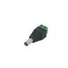 Adaptador Tipo Jack de 3.5 mm Macho Polarizado de 12 Vcd.