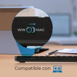 Teclado inalámbrico 2.4Hz inspire krea TI750 Acteck elite series tecla