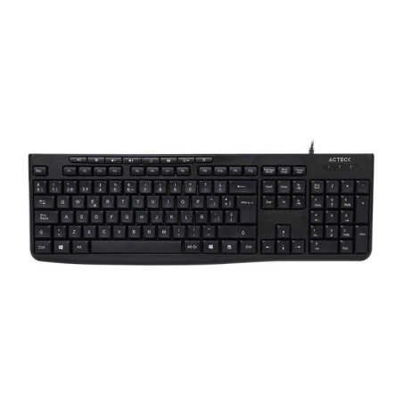 Teclado estándar inspire prime TA222 Acteck Essential series teclado a