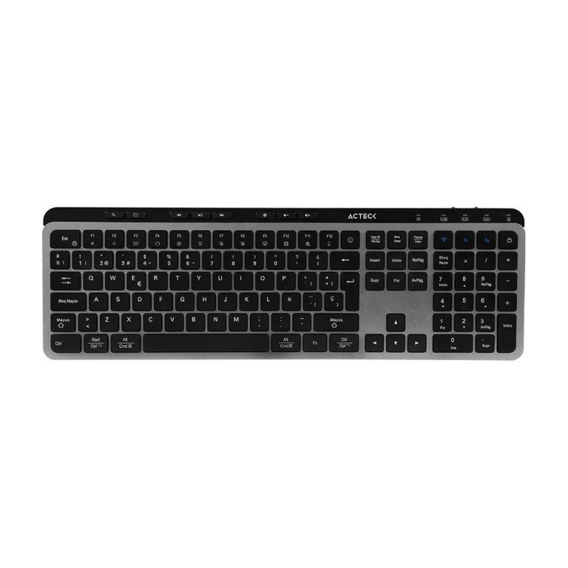 Kit Teclado y mouse Inalámbrico 2.4hz Creator Krea MK755 Acteck Advanc