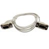 Cable Null Modem DB9H-DB9H, 2M