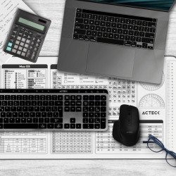 Mouse Pad Vibe Flow Tools MT494TH ACTECK Advanced Series Tela + Goma, 