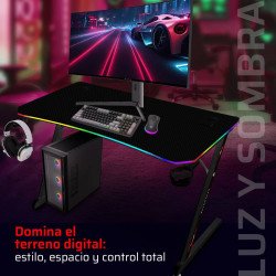 Escritorio Gamer Ergonómico Olympus Spot Glow Pro MRX8000 Balam Rush L