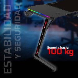 Escritorio Gamer Ergonómico Olympus Spot Glow MRX6000 Balam Rush Legen