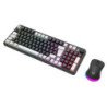 Combo gamer 2 en 1 inalámbrico squad conquest pro kg525, teclado