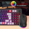 Combo gamer 2 en 1 inalámbrico squad conquest pro kg525, teclado
