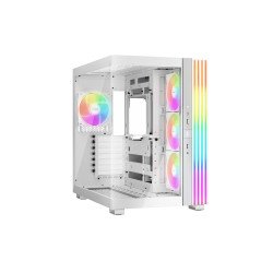 Gabinete BGW68 light base 600 lx White con ventiladores ARGB