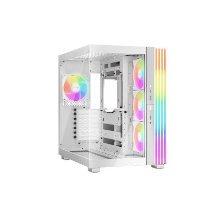 Gabinete BGW68 light base 600 lx White con ventiladores ARGB