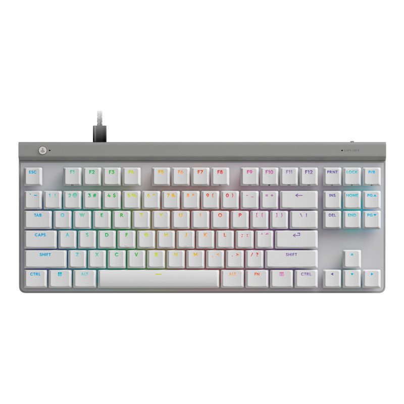 Teclado Logitech G515 TKL Wired Gaming USB Color Blanco