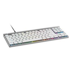 Teclado Logitech G515 TKL Wired Gaming USB Color Blanco