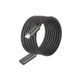 Cable Acteck extensión link plus ce414, USB c, USB c 3.1, 60 cm, 4k a 