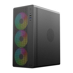 Gabinete Acteck essen pro x gm767, media torre, ATX, m-ATX, ITX, ilumi
