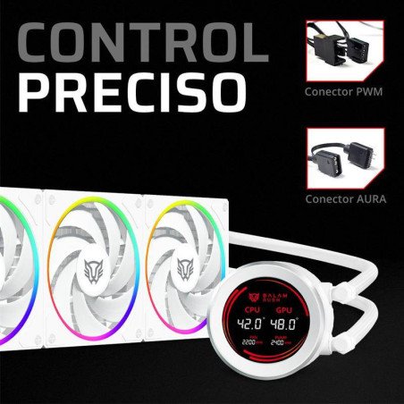 Enfriamiento liquido Balam Rush Hydrox Expert HYX36 sistema de enfriam