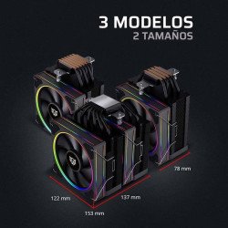 Enfriamiento de aire Balam Rush Heliux pro HEX70 sistema de enfriamien