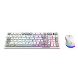 Kit gamer Balam Rush squad conquest pro KG525, teclado y mouse, dual, 
