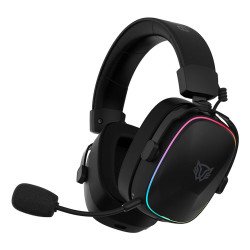 Audífonos gamer Aeon Expert HS1100, diadema inalámbricos, BT 5.3, dong