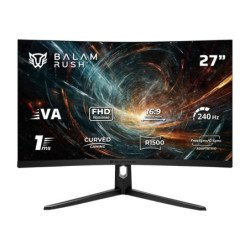 Monitor Curvo Gaming HYPER ORBIT MHO27Y Panel VA, 27 Pulgadas Curvo, R