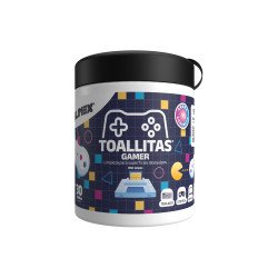 Toallitas gamer cont. Neto 30 Toallitas 20x20cm Limpieza Impecable, La