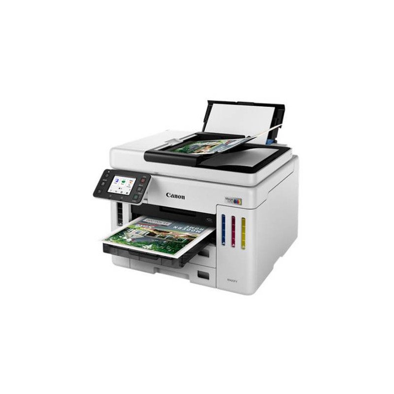 Impresora Multifuncional Canon Maxify GX7110 4 en 1 de Color Tinta Continua con 45ppm WIFI/USB/Ethernet/MacOS/Windows