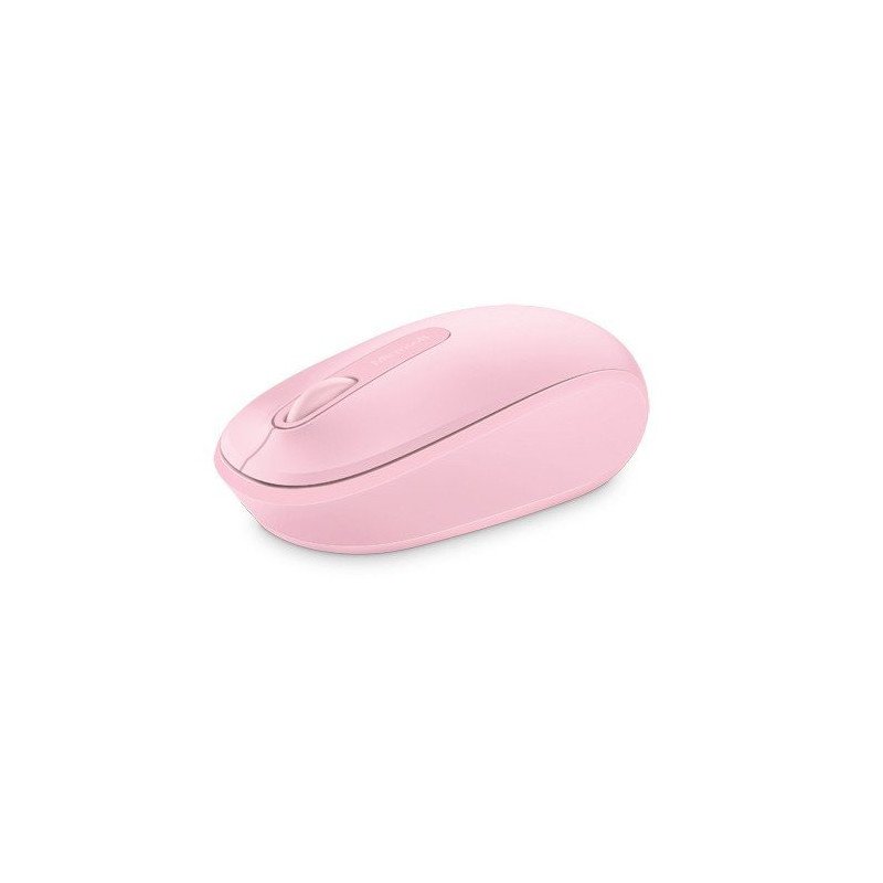 Mouse óptico Microsoft inalámbrico Mobile 1850 rosa claro blíster Mouse óptico Microsoft inalámbrico Mobile 1850 rosa claro blíster