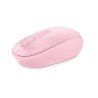 Mouse óptico Microsoft inalámbrico Mobile 1850 rosa claro blíster Mouse óptico Microsoft inalámbrico Mobile 1850 rosa claro blíster