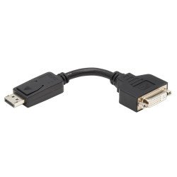 Adaptador de cable Tripp-Lite P134-000 displayport a DVI convertidor para DP-m a DVI-i-f 15.2 cm 6.