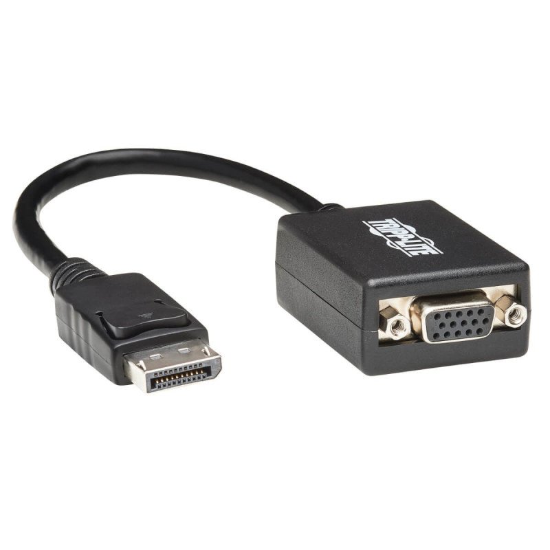 Adaptador de cable Tripp-Lite P134-06N-VGA activo displayport a VGA 1920 x 1200, 1080 p m/h 1524 cm 6 pulgadas