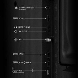 Hisense pantalla 40 inch FHD qled Smart fire tv