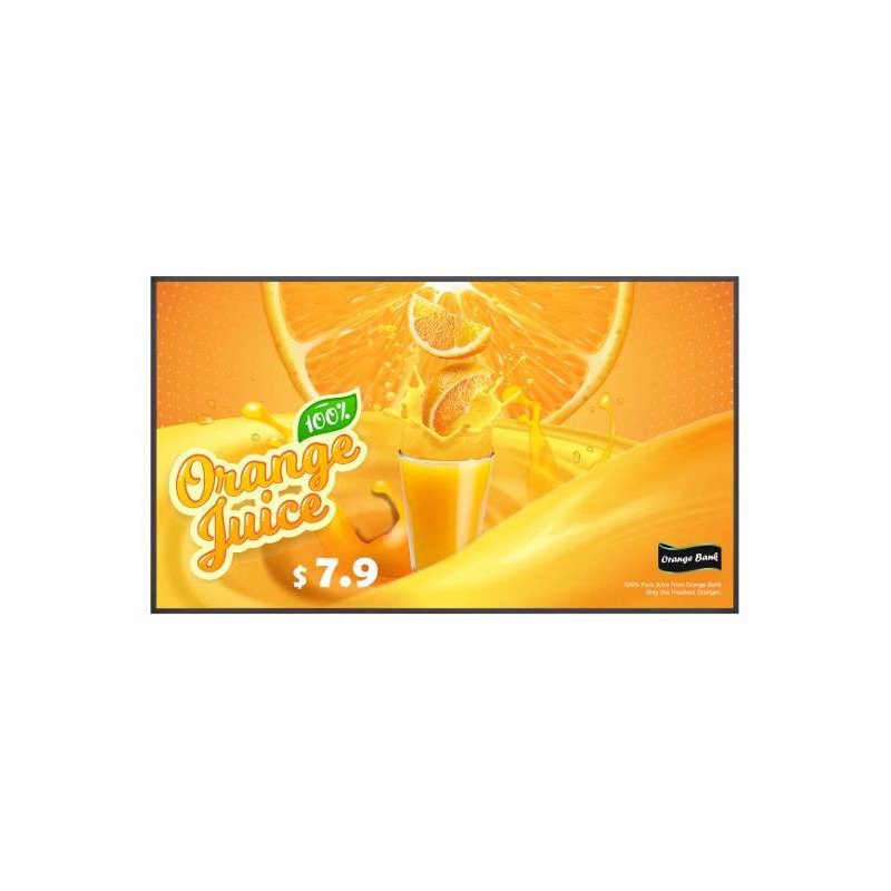 Pantalla plana publicitaria LG 49UH5Q-E, de señalización digital, 124.5 cm (49"), LCD, 3840 x 2160 Pixeles, Wifi