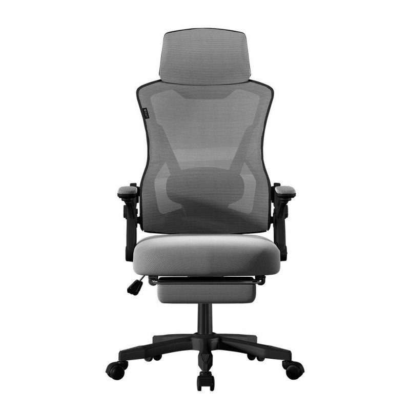 Silla Power Rush Mesh Balam Rush Silla Gamer, Color Marco Negro Malla Gris.