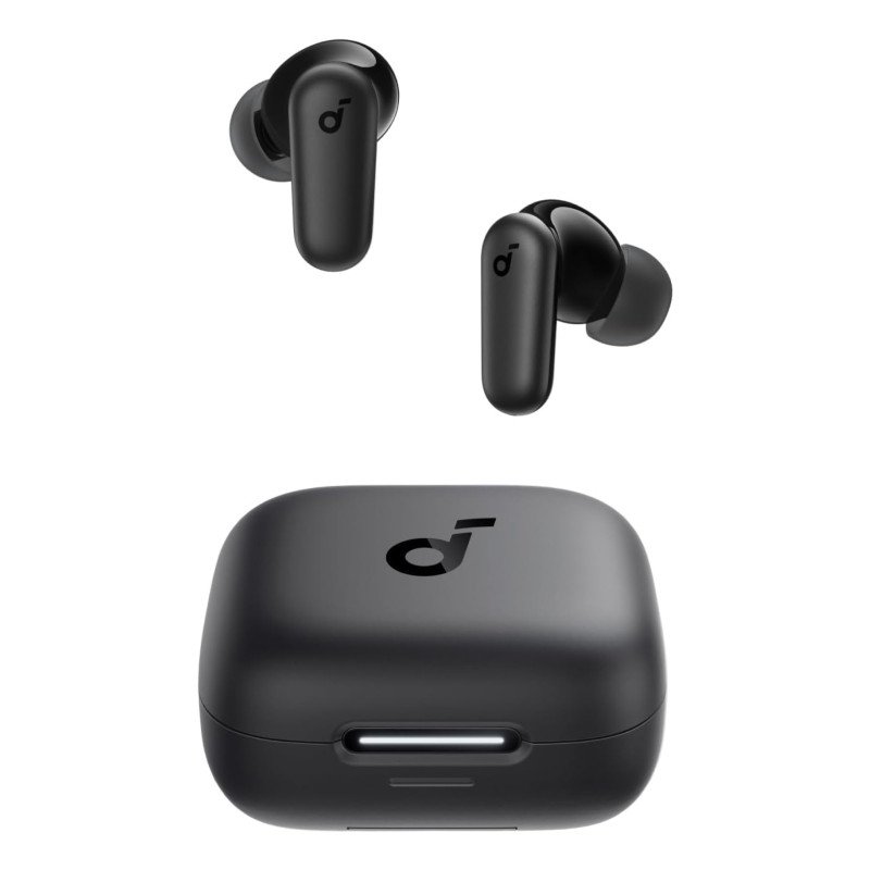 Manos libres Anker P30i, Inalámbrico, Llamadas/Música, Auriculares, Negro