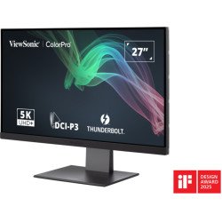 Monitor Viewsonic VP2788-5K, 68.6 cm (27"), 5120 x 2880 Pixeles, 5K Ultra HD, LED, 5 ms, Negro